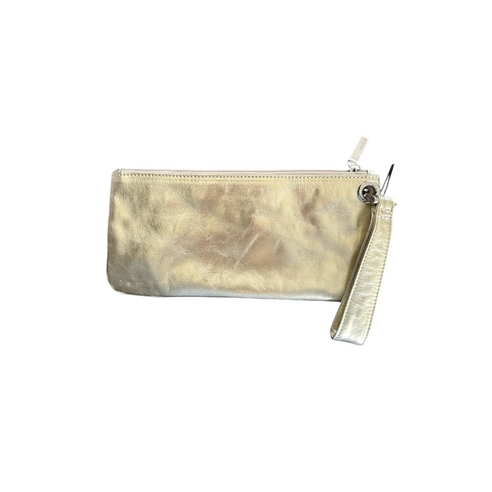NWT HOBO GOLD LEATHER WRISTLET - Picture 2 of 7